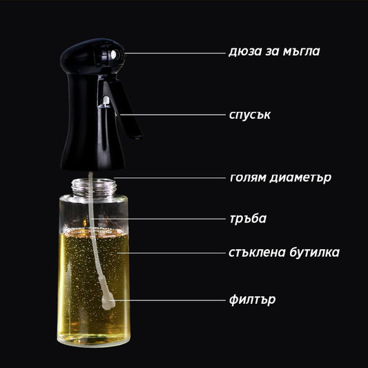 OliveMist™ | Спрей бутилка с едно докосване за лесно готвене (1+1 БЕЗПЛАТНО)