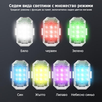 Strobers™ | Многофункционална 7-цветна LED светкавица